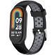 Ремешок Deexe Dot Color для Xiaomi Mi Smart Band 8 / 9 - Black / Grey (359412BH). Фото 2 из 9