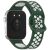 Ремешок Deexe Dual Color для Huawei Watch Fit 3 - Green / White: фото 1 из 7