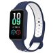Ремінець Deexe Dual Color для Xiaomi Redmi Smart Band 2 - Blue / White (320610LW). Фото 1 з 11