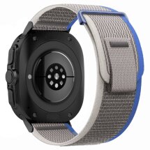Ремешок Deexe Fastener Strap для Samsung Galaxy Watch Ultra (47mm) - Blue / Grey: фото 1 из 3