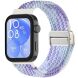 Ремешок Deexe Knitted Strap для Huawei Watch Fit 3 / Fit 4 / Fit 4 Pro - Purple (357121V). Фото 2 из 7