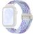Ремешок Deexe Knitted Strap для Huawei Watch Fit 3 / Fit 4 / Fit 4 Pro - Purple: фото 1 из 7