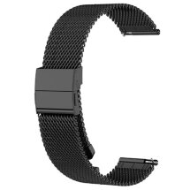 Ремінець Deexe Milanese Bracelet для годинників з шириною кріплення 20мм - Black: фото 1 з 8