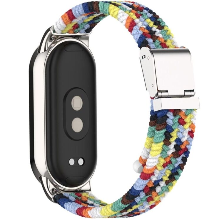 Ремешок Deexe Nylon Bracelet для Xiaomi Mi Smart Band 8 / 9 - Colorful: фото 1 из 6