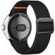 Ремешок Deexe Orbit Flex для Google Pixel Watch / Watch 2 / Watch 3 (41mm) - Black (311717B). Фото 1 из 4
