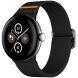 Ремешок Deexe Orbit Flex для Google Pixel Watch / Watch 2 / Watch 3 (41mm) - Black (311717B). Фото 2 из 4