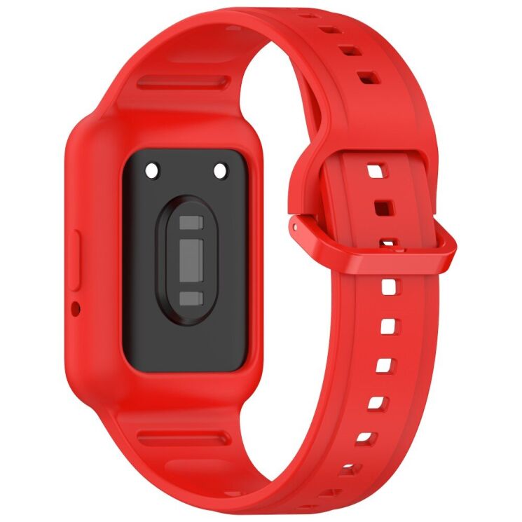 Ремешок Deexe Prime Strap для Huawei Band 7 / 8 / 9 - Red: фото 2 из 7