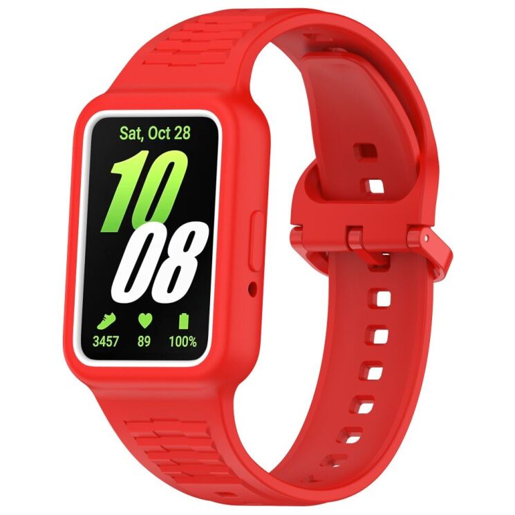 Ремешок Deexe Prime Strap для Huawei Band 7 / 8 / 9 - Red: фото 1 из 7