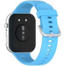 Ремінець Deexe Silicone Band для Huawei Watch Fit 3 / Fit 4 / Fit 4 Pro - Sky Blue: фото 1 з 10