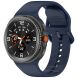 Ремешок Deexe Silicone Band для Samsung Galaxy Watch 8 (40/44mm) / 8 Classic - Midnight Blue (384190DB). Фото 2 из 7