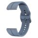 Ремінець Deexe Soft Line для годинників з шириною кріплення 20мм - Blue (895429L). Фото 4 з 6