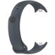 Ремешок Deexe Soft Silicone для Xiaomi Mi Smart Band 8 / 9 - Platinum Steel Grey (326042DH). Фото 3 из 5