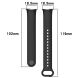 Ремешок Deexe Soft Silicone для Xiaomi Mi Smart Band 8 / 9 - Platinum Steel Grey (326042DH). Фото 5 из 5