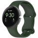 Ремешок Deexe Soft Touch для Google Pixel Watch 3 (45mm) - Army Green (380703AG). Фото 4 из 5