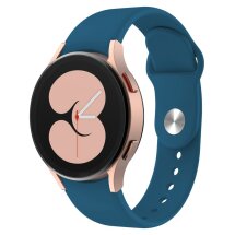 Ремінець Deexe Soft Touch для Samsung Galaxy Watch 5 (40/44mm) / 5 Pro (45mm) - Cyan: фото 1 з 3