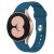 Ремешок Deexe Soft Touch для Samsung Galaxy Watch 5 (40/44mm) / 5 Pro (45mm) - Cyan: фото 1 из 3