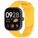 Ремешок Deexe Soft Touch для Xiaomi Redmi Watch 4 / Mi Smart Band 8 Pro / Band 9 Pro - Yellow (346403Y). Фото 4 из 10