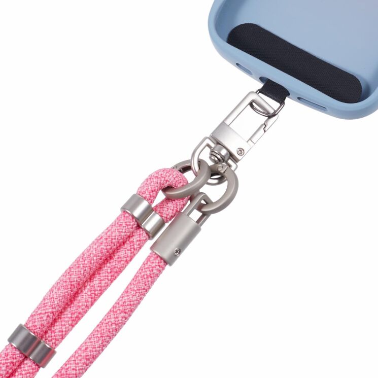Ремінець для смартфона Deexe Crossbody Strap - Pink (983028P) Ремінець для смартфона Deexe Crossbody Strap - Pink: фото 3 з 5