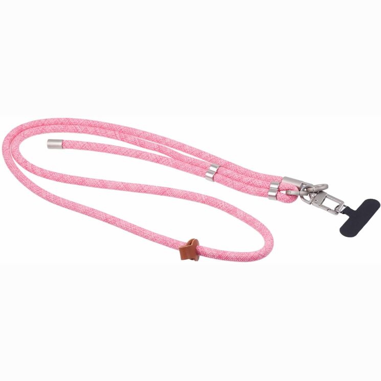 Ремінець для смартфона Deexe Crossbody Strap - Pink (983028P) Ремінець для смартфона Deexe Crossbody Strap - Pink: фото 2 з 5