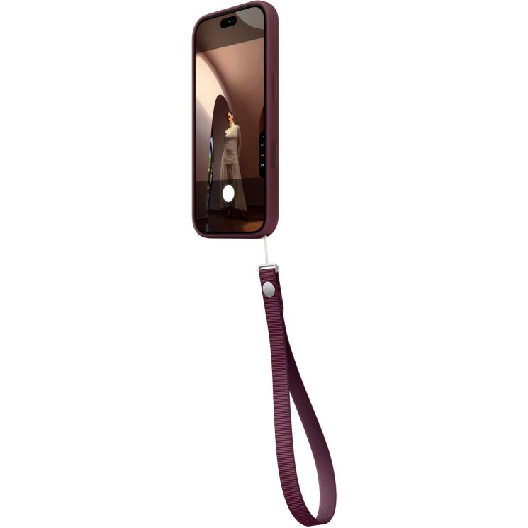 Ремінець для смартфона Reframe Elegant Wrist - Wine Red: фото 4 з 4