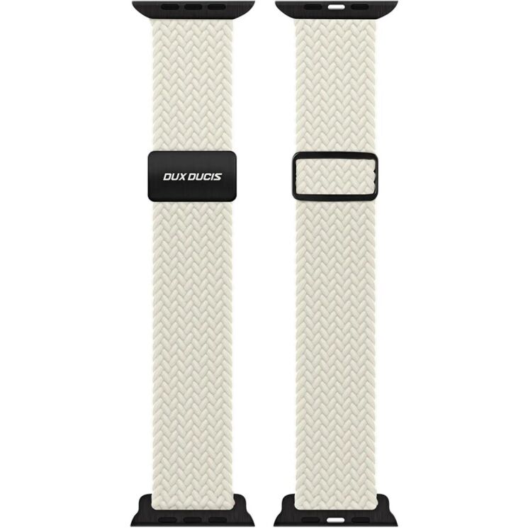 Ремінець Dux Ducis Mixture Ultra для Apple Watch 46 / 45 / 44 / SE 44 / 42 (Series 1-3) / Ultra / Ultra 2 / Ultra 3 - Starlight: фото 2 з 8