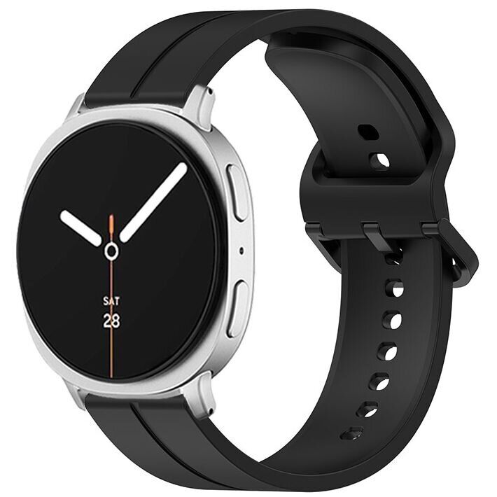 Ремешок KALEBOL Groove Design для Samsung Galaxy Watch 8 (40/44mm) / 8 Classic - Black: фото 2 из 5