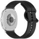 Ремешок KALEBOL Groove Design для Samsung Galaxy Watch 8 (40/44mm) / 8 Classic - Black (384143B). Фото 1 из 5