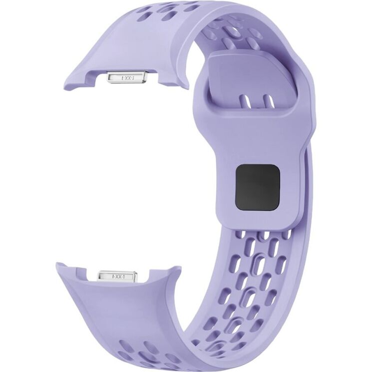 Ремінець KALEBOL Hole Design для Samsung Galaxy Watch 8 (40/44mm) / 8 Classic - Purple: фото 2 з 7