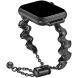 Ремешок KALEBOL Ribbon Style для Apple Watch 42 (Series 10) / 41 / 40 / SE 40 / 38 - Black (345126B). Фото 1 из 9