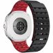 Ремешок Reframe Sport Band для Samsung Galaxy Watch 8 (40/44mm) / 8 Classic - Black / Red (384182BR). Фото 1 из 4
