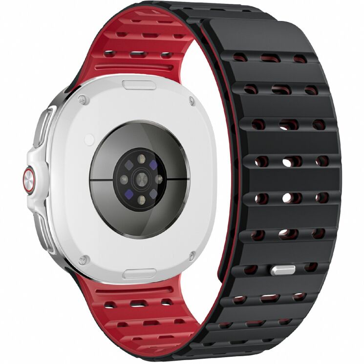 Ремешок Reframe Sport Band для Samsung Galaxy Watch 8 (40/44mm) / 8 Classic - Black / Red: фото 1 из 4
