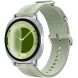 Ремінець Reframe Sport Linear для Samsung Galaxy Watch 8 (40/44mm) / 8 Classic - Grey / Green (384034HG). Фото 2 з 5