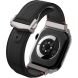 Ремінець Spigen Classic Fit (FW) для Apple Watch 46 / 45 / 44 / SE 44 / 42 (Series 1-3) / Ultra / Ultra 2 / Ultra 3 (AMP09304) - Black (371847B). Фото 14 з 20