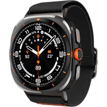 Ремінець Spigen (SGP) Lite Fit для Samsung Galaxy Watch Ultra (47mm) AMP08772 - Black: фото 1 з 16