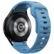 Ремешок Tech-Protect Silicone Line для Samsung Galaxy Watch 4 / 4 Classic / 5 / 5 Pro / 6 / 6 Classic / 7 / FE (5906302313624) - Blue (358219L). Фото 2 из 6