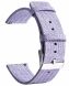 Ремінець UniCase Cloth Texture для Samsung Watch Active / Active 2 40mm / Active 2 44mm - Purple (223100V). Фото 3 з 4