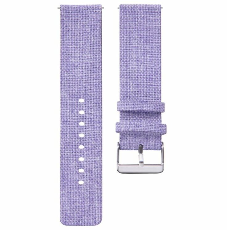 Ремінець UniCase Cloth Texture для Samsung Watch Active / Active 2 40mm / Active 2 44mm - Purple: фото 4 з 4