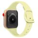 Ремінець UniCase Silicone Strap для Apple Watch 42 (Series 10/11) / 41 / 40 / SE 40 / 38 - Yellow Green (236207Y). Фото 2 з 5