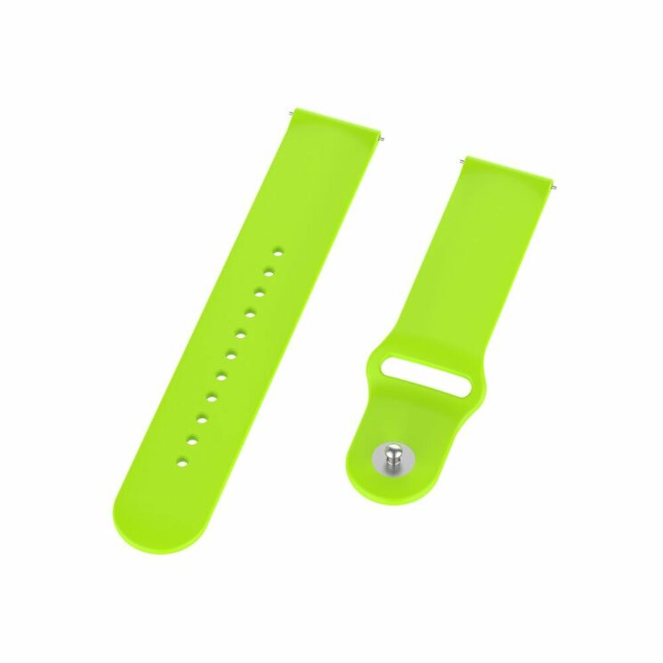 Ремешок UniCase Silicone Strap для Xiaomi Mi Watch (Chinese) - Light Green: фото 5 из 7