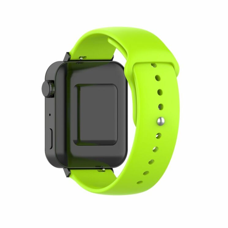 Ремешок UniCase Silicone Strap для Xiaomi Mi Watch (Chinese) - Light Green: фото 2 из 7