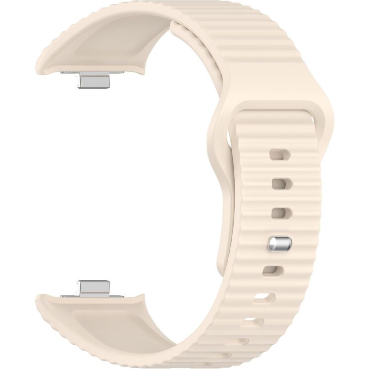 Ремешок UniCase Silicone Strap для Xiaomi Redmi Watch 6 / 6 Active / 6 Lite / 5 / 4 - Starlight: фото 3 из 8