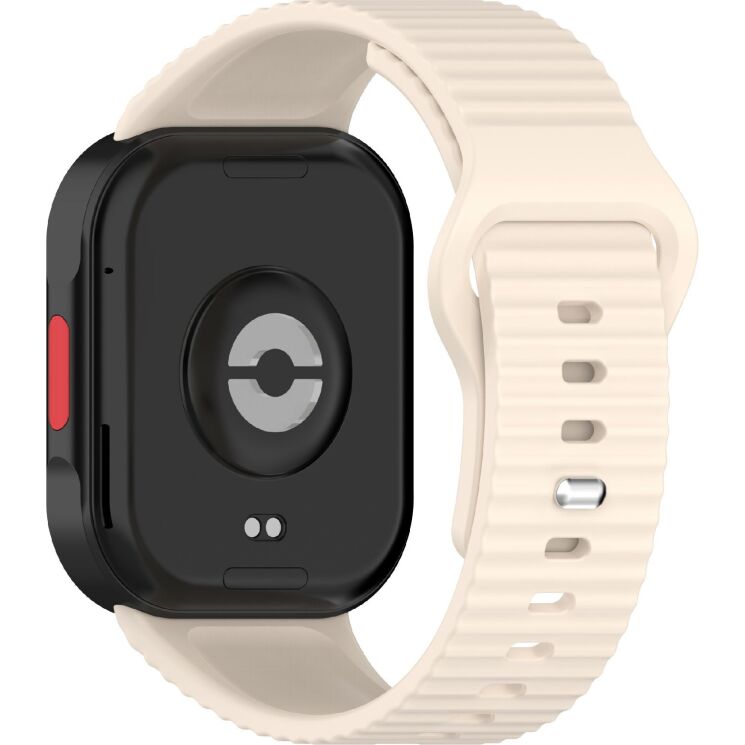 Ремешок UniCase Silicone Strap для Xiaomi Redmi Watch 6 / 6 Active / 6 Lite / 5 / 4 - Starlight: фото 1 из 8