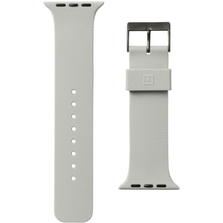 Ремешок URBAN ARMOR GEAR (UAG) [U] Dot Silicone для Apple Watch Ultra / Ultra 2 (49mm) 194005313030 - Gray: фото 6 из 7