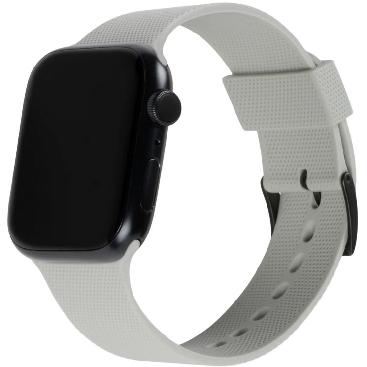 Ремешок URBAN ARMOR GEAR (UAG) [U] Dot Silicone для Apple Watch Ultra / Ultra 2 (49mm) 194005313030 - Gray: фото 1 из 7