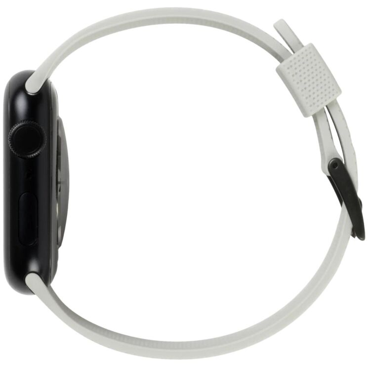 Ремешок URBAN ARMOR GEAR (UAG) [U] Dot Silicone для Apple Watch Ultra / Ultra 2 (49mm) 194005313030 - Gray: фото 5 из 7