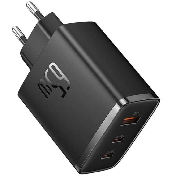 Сетевое зарядное устройство Baseus Cube Pro 2C+U (65W) P10152301113-00 - Black: фото 4 из 23