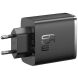 Сетевое зарядное устройство Baseus Cube Pro 2C+U (65W) P10152301113-00 - Black (960192B). Фото 5 из 23