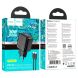Сетевое зарядное устройство Hoco CS22A Value PD30W + кабель Type-C to Type-C - Black (960112B). Фото 7 из 9
