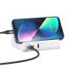 Мережевий зарядний пристрій Usams US-CC160 P1 65W Super Si Fast Charging USB Extension Socket - White (141948W). Фото 3 з 21