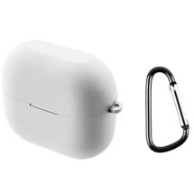 Силиконовый чехол Deexe Silicone Case (FH) для Samsung Galaxy Buds 3 / Buds 3 Pro - White: фото 1 из 10
